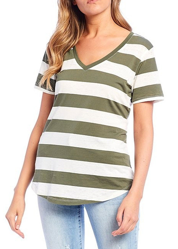Women's Vintage Stripe Tee image 3