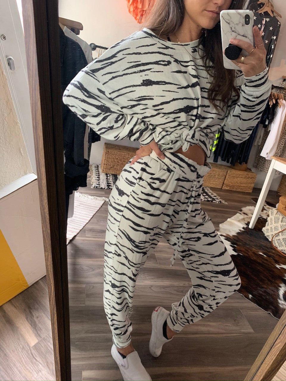 Women's Lounge Set (2pcs Pullover+ Pant)