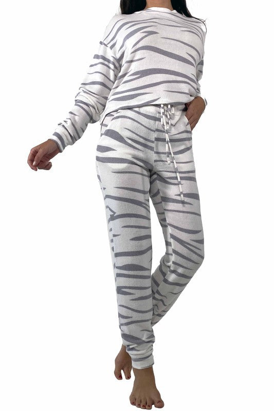 Women's Lounge Set (2pcs Pullover+ Pant)