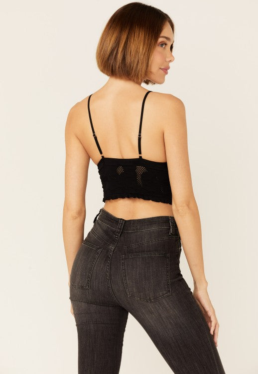 Seamless Jacquard Bralette
