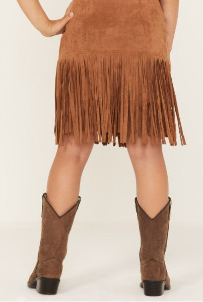 Girls' Fringe Skirt
