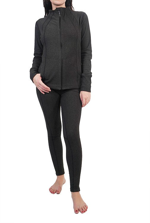 Brushed Heathered Jacket