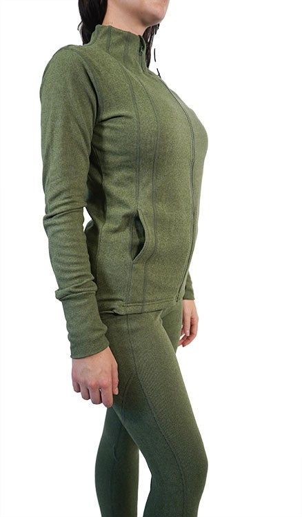 Brushed Heathered Jacket