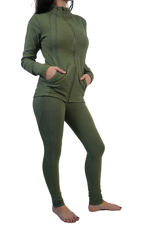 Brushed Heathered Jacket