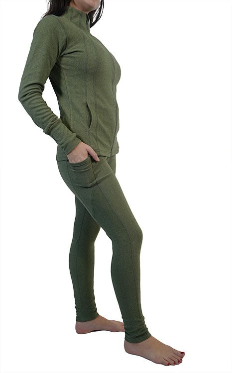 Brushed Heathered Jacket