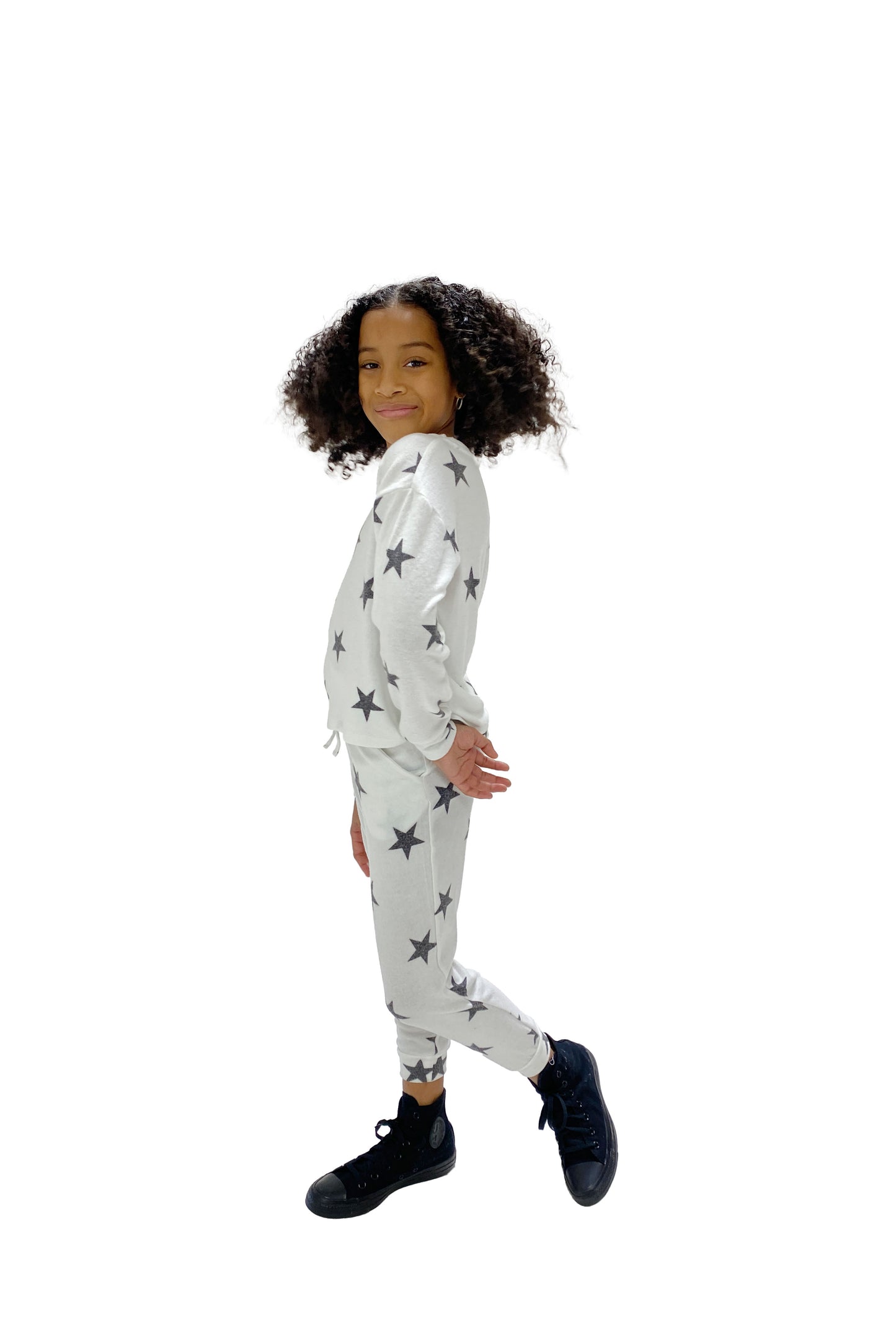 Kid's White Star Lounge Set image 1