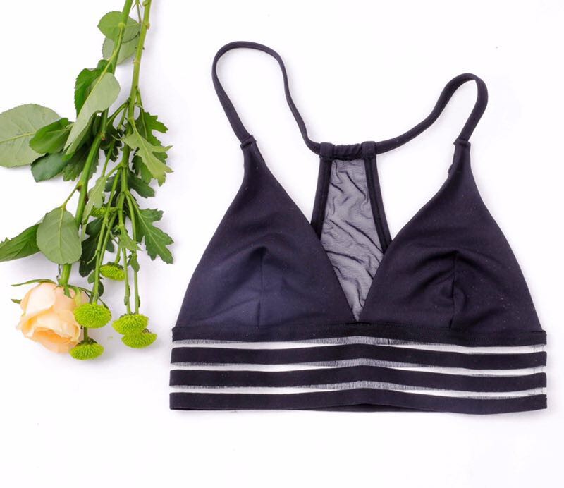 Triple Mesh Bra