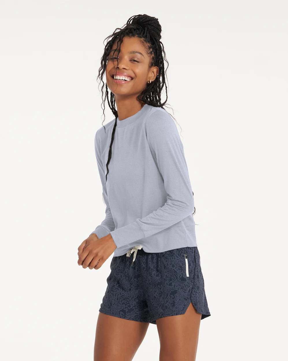 Women's Yoga Crew Top Pomelo image 3
