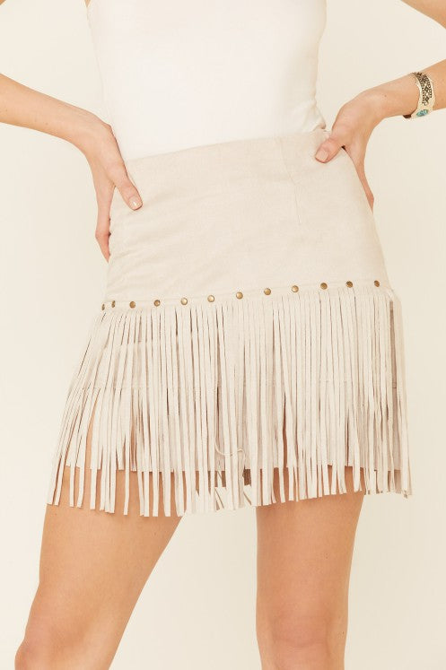 Girls' Fringe Skirt