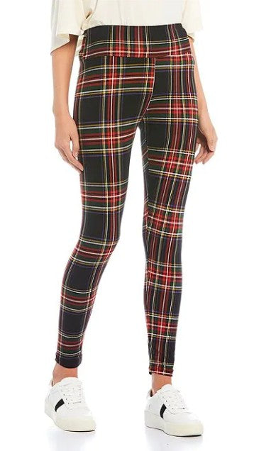 Plaid Skinny Legging Grey image 3