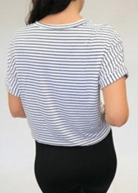 Oversized Pocket Tee Stripe image 1