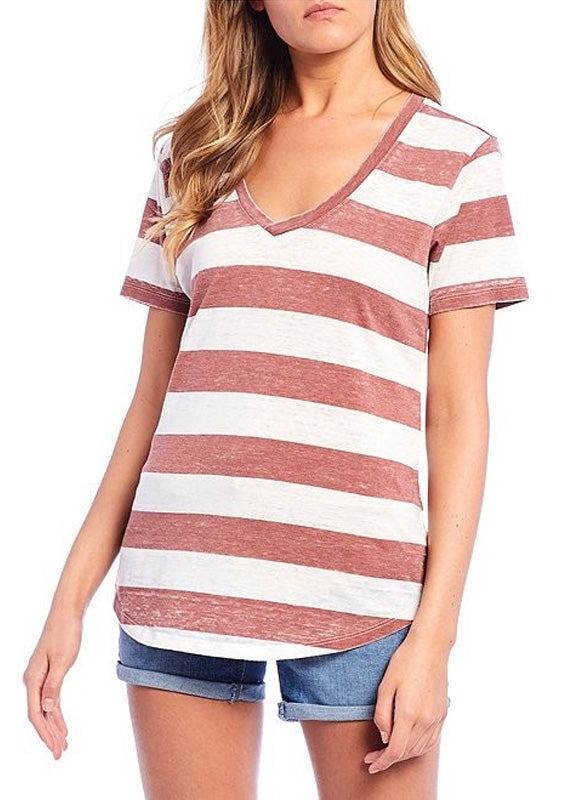 Women's Vintage Stripe Tee image 2