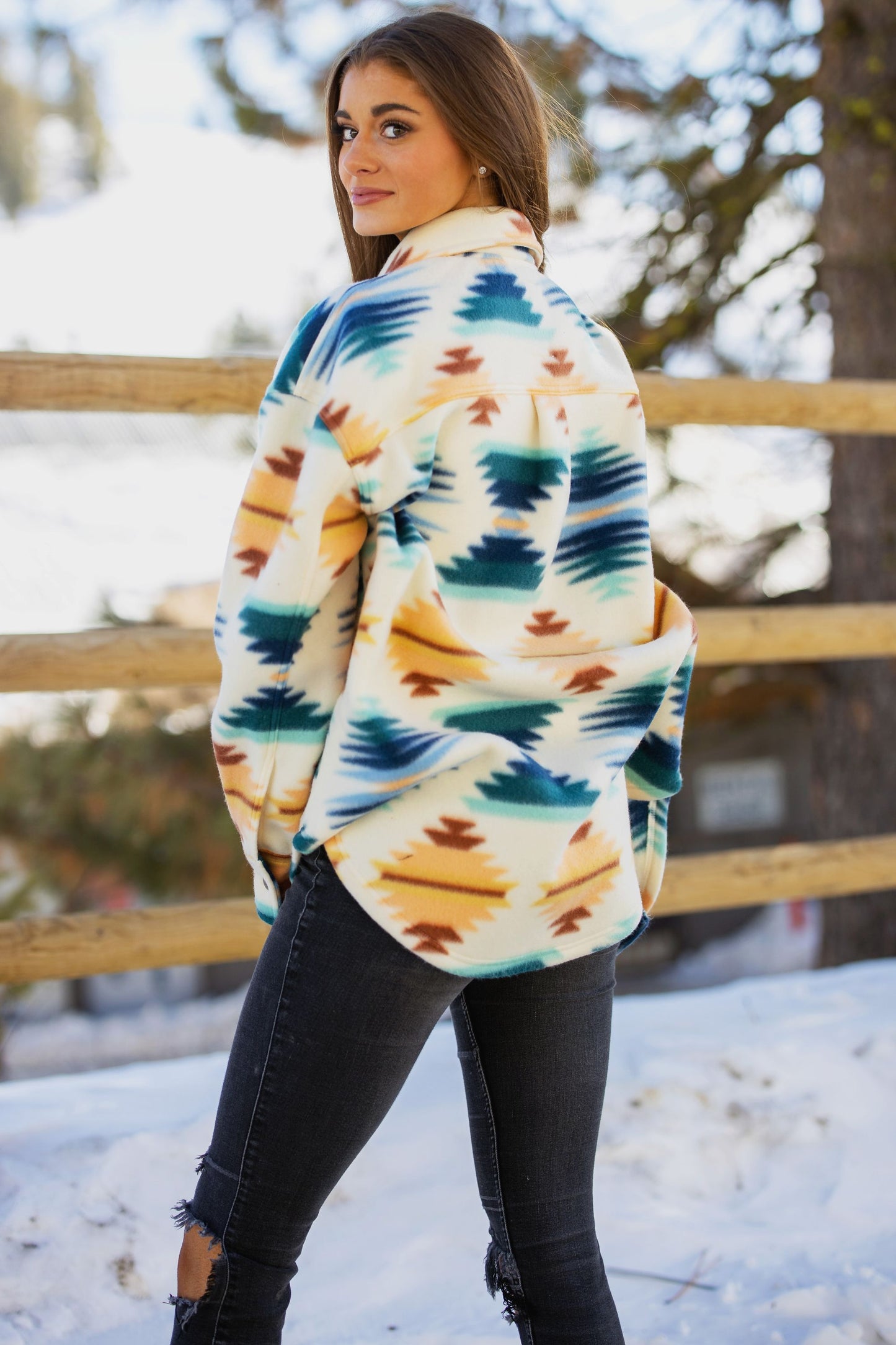 Women's Polar Fleece Shacket (Final Few)