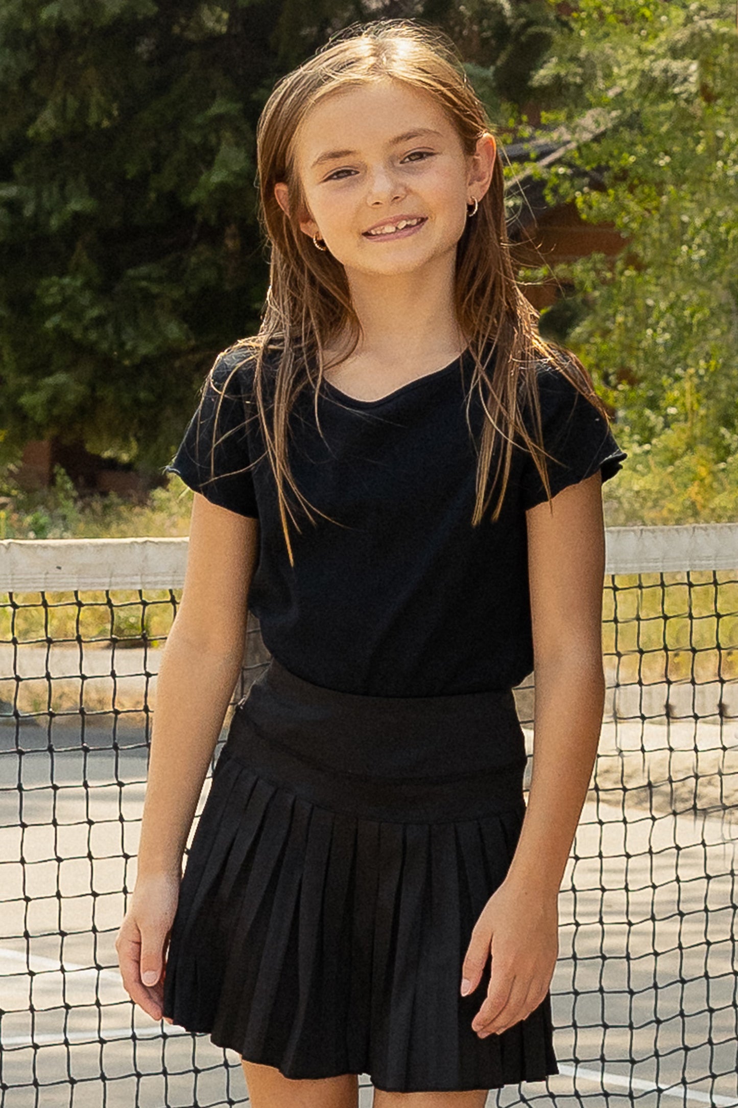 Girls' Pleated Skirt