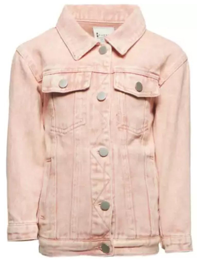 Girls' Denim Trucker Jacket