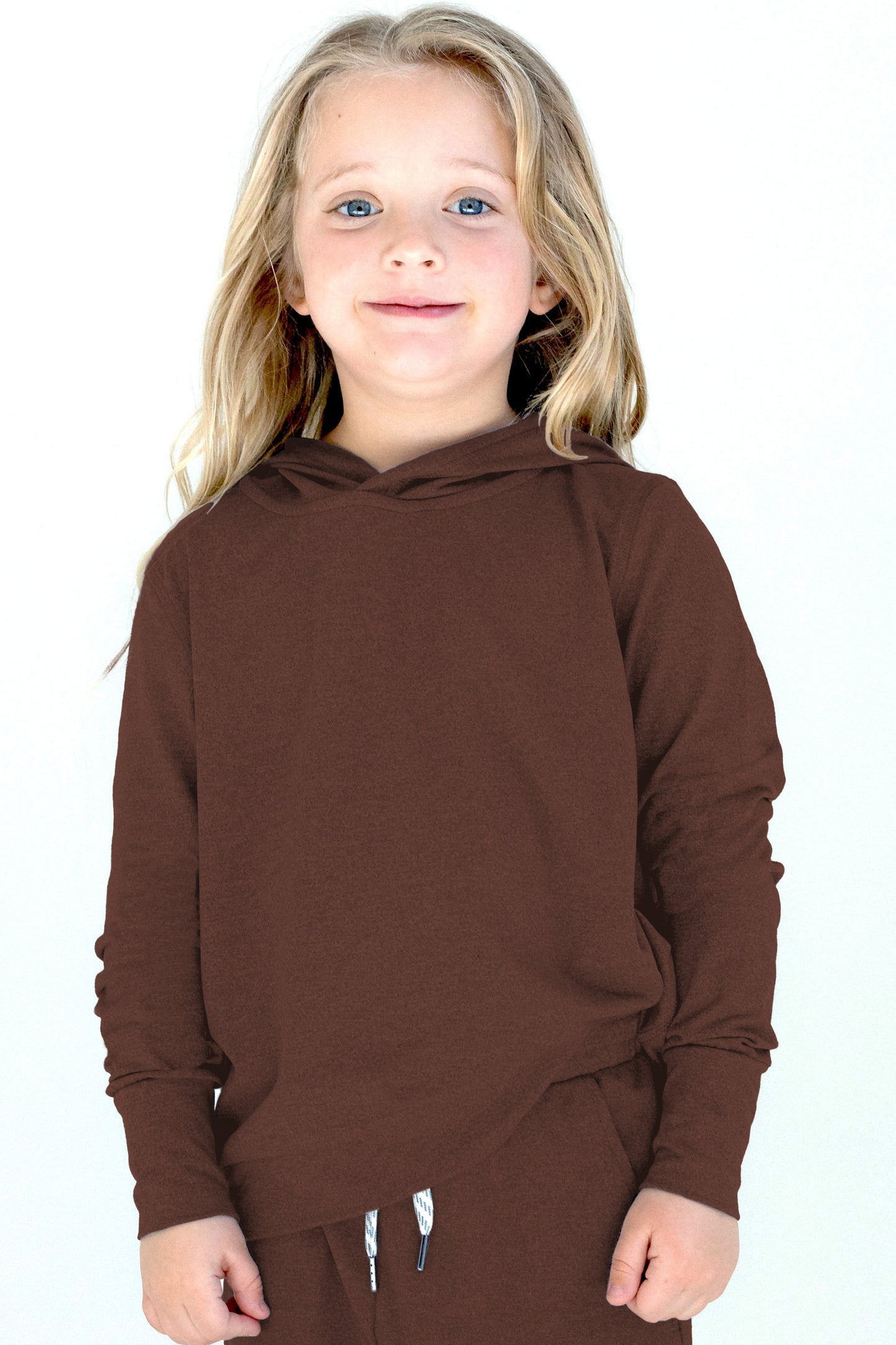 Girls' Yoga Non-Zip Hoodie