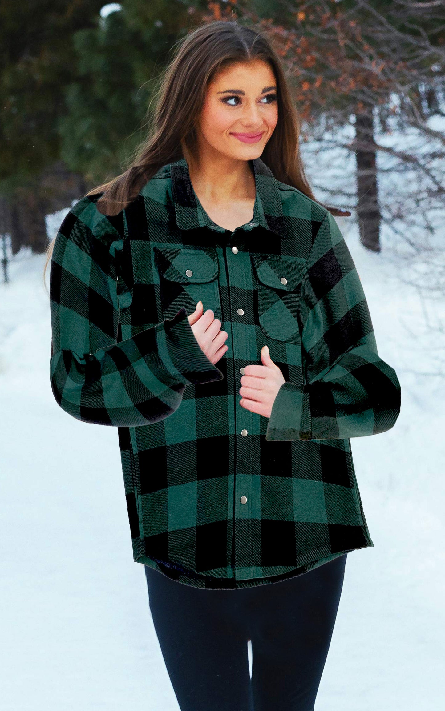 Women's Brushed Tweed Shacket (Final Few)