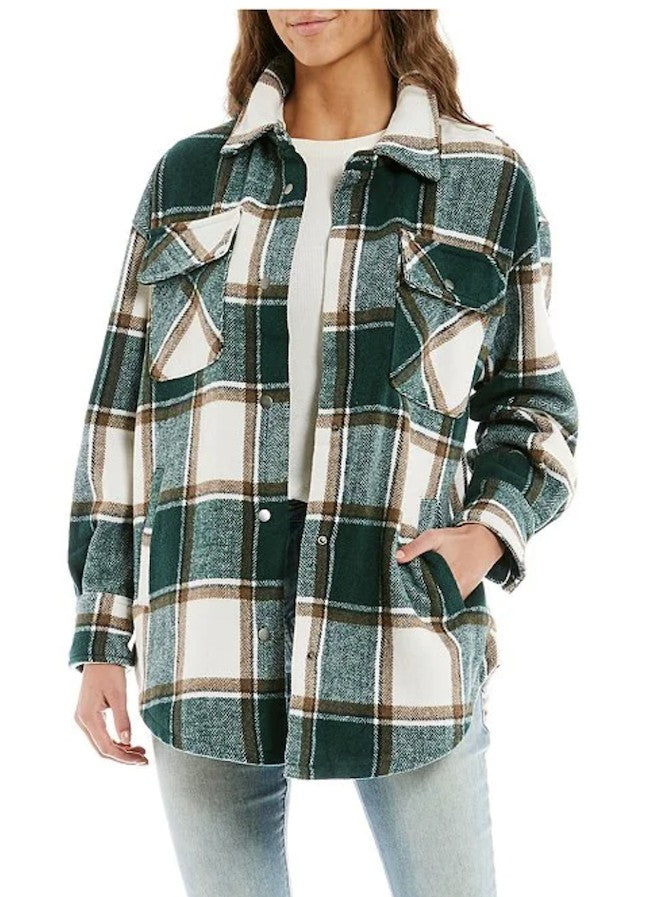 Women's Brushed Tweed Shacket (Final Few)