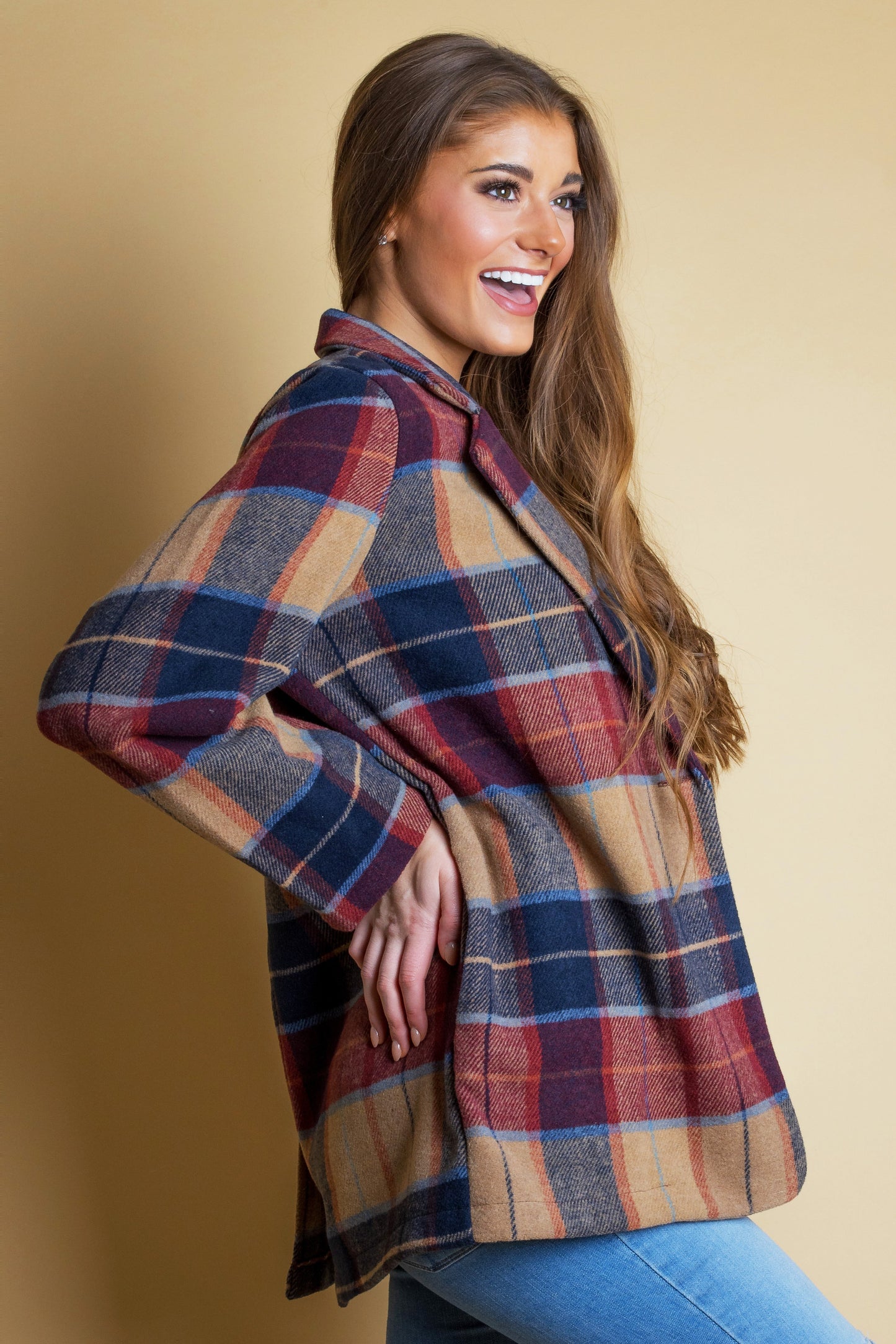 Women's Brushed Tweed Shazer