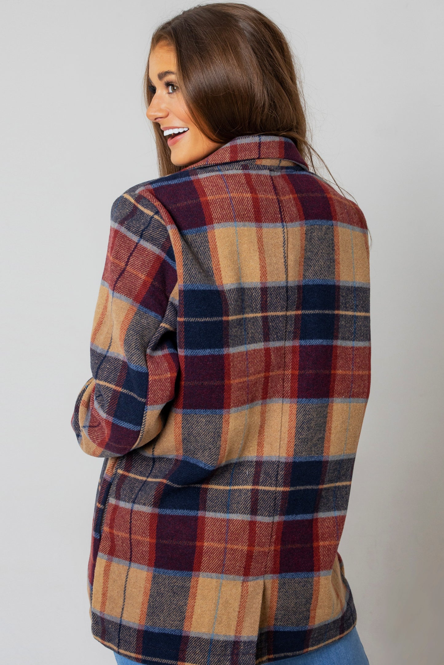 Women's Brushed Tweed Shazer