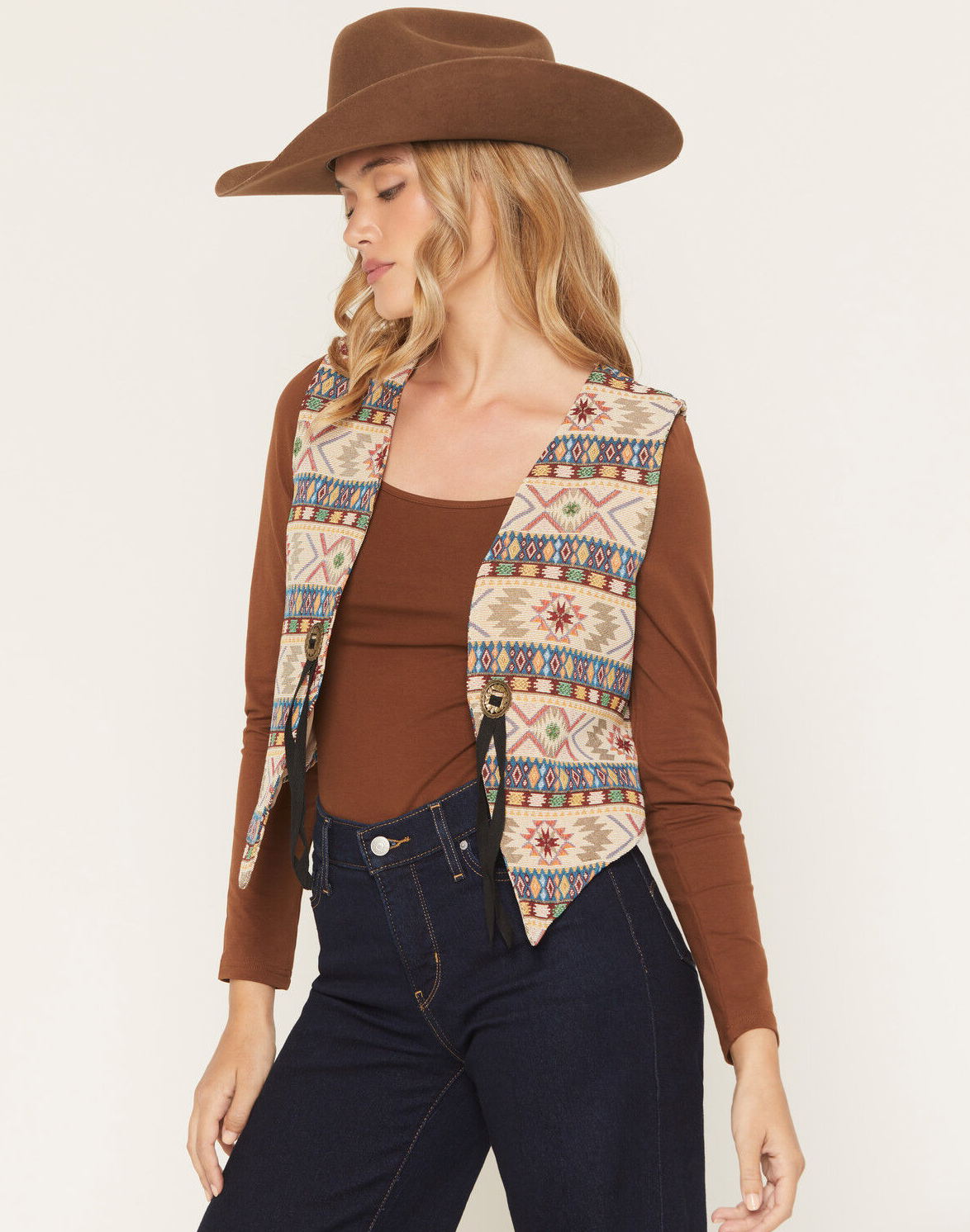 Women's Tapestry Vest