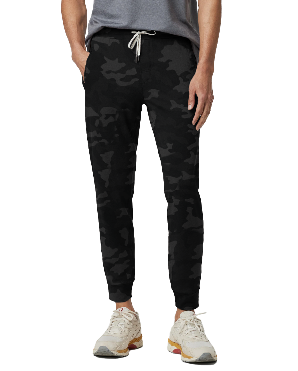 Men's Yoga Jogger Black Heather image 2