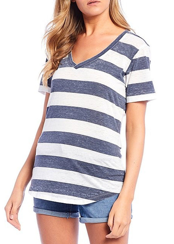 Women's Vintage Stripe Tee image 1