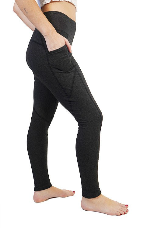 Heather Pocket Legging Indigo image 11