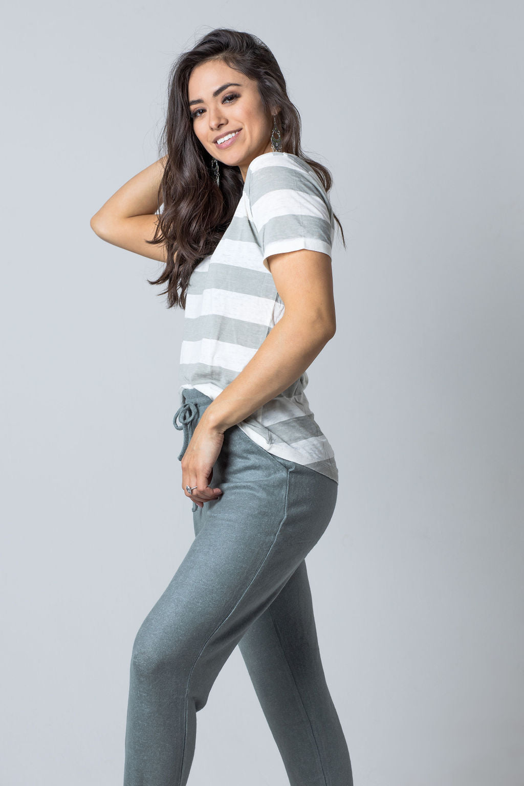 Women's Vintage Stripe Tee image 4