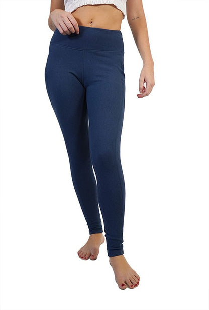 Heather Pocket Legging Indigo image 0