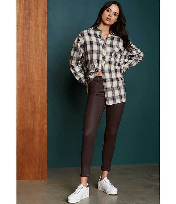 Women's Cut Shiny Leggings