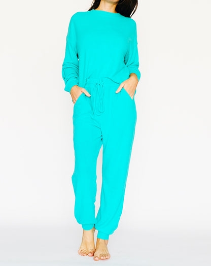 Women's Lounge Set (2pcs Pullover+ Pant)