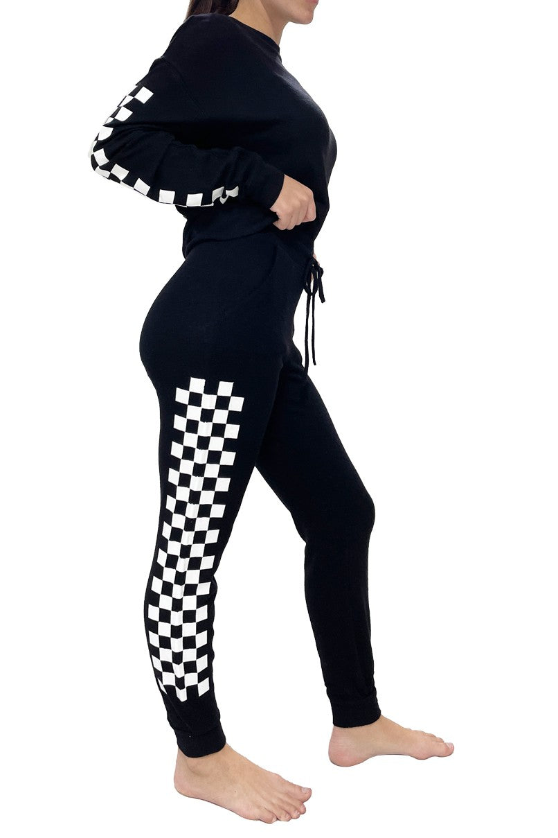 Women's Lounge Set (2pcs Pullover+ Pant)