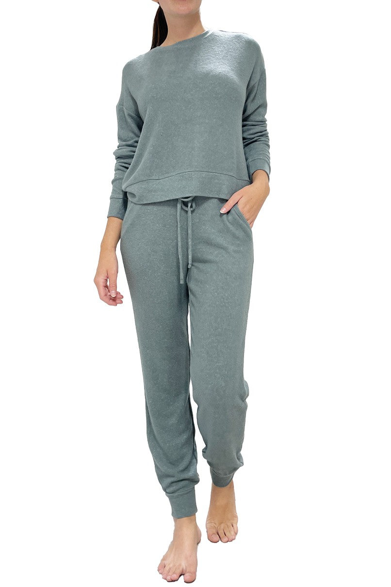 Women's Lounge Set (2pcs Pullover+ Pant)