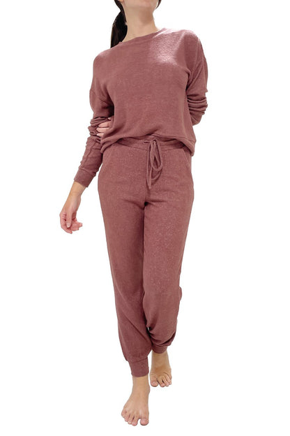 Women's Lounge Set (2pcs Pullover+ Pant)