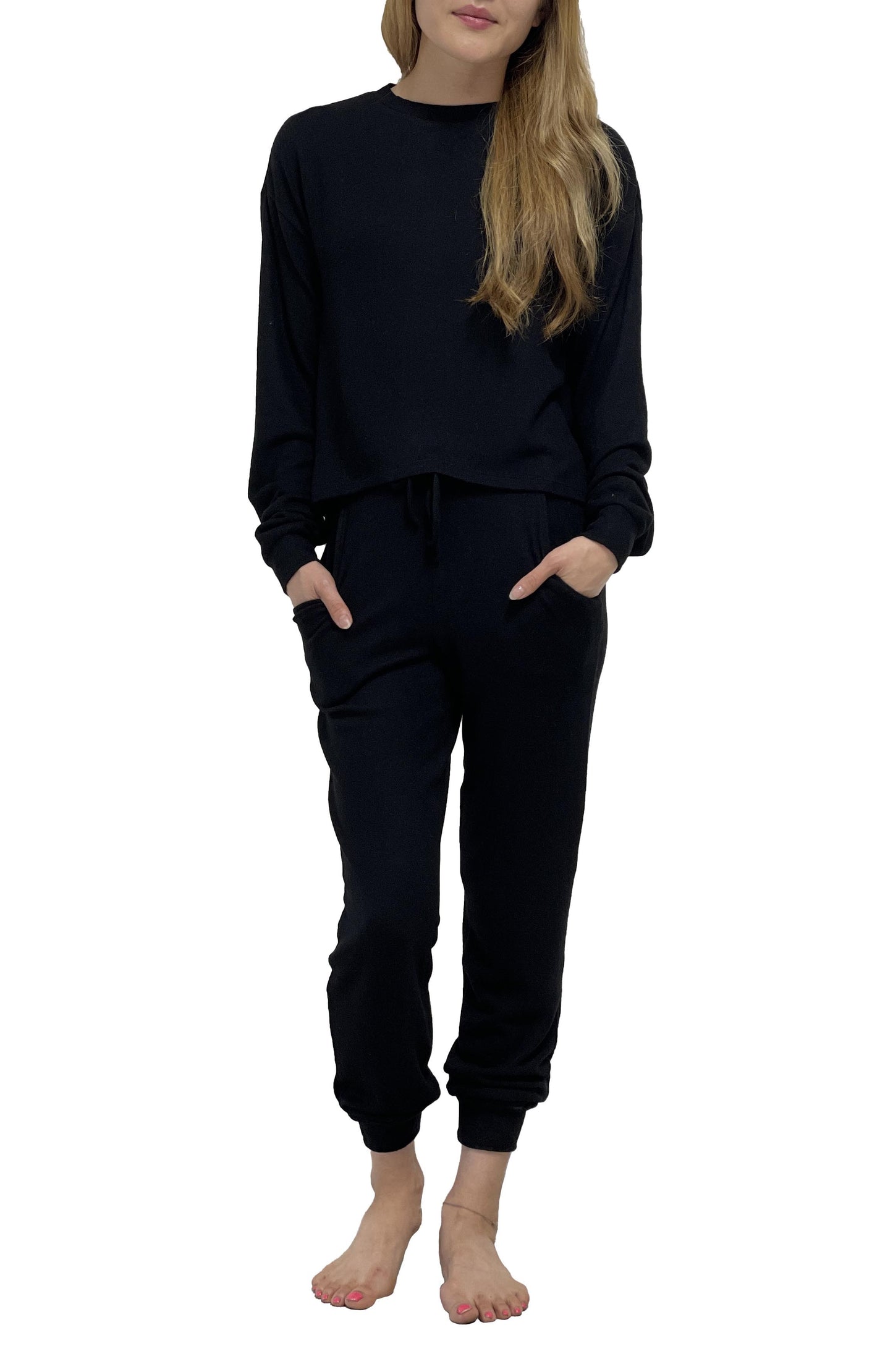 Women's Lounge Set (2pcs Pullover+ Pant)