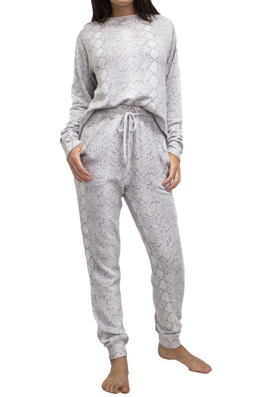 Women's Lounge Set (2pcs Pullover+ Pant)