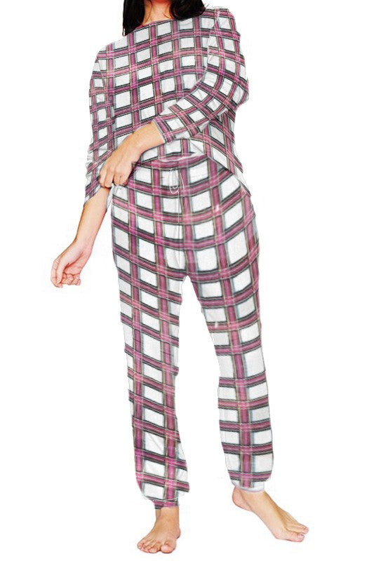 Women's Lounge Set (2pcs Pullover+ Pant)