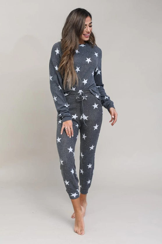 Women's Lounge Set (2pcs Pullover+ Pant)