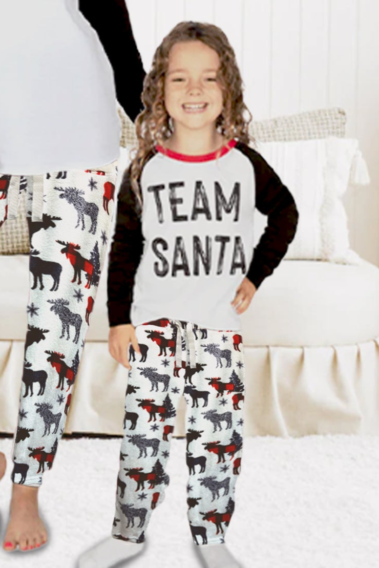 Kid's Pajamas Red Buffalo image 6