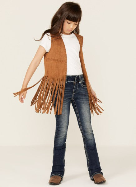 Kids Fringe Whip Stitch Vest image 11