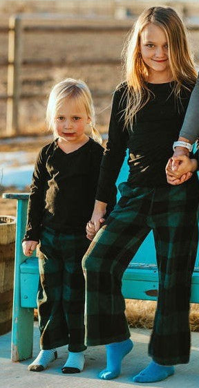 Kid's Pajamas Red Buffalo image 2