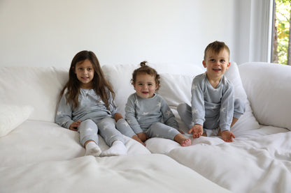 Kid's Heather Grey Star Lounge Set image 0