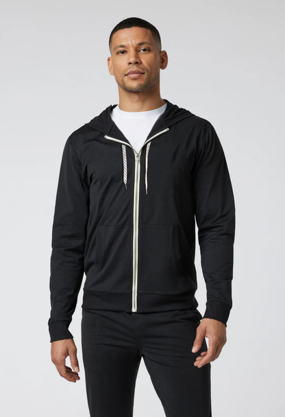 Men's Yoga Zip-Up Cape Olive image 3