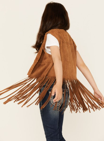 Kids Fringe Whip Stitch Vest image 12