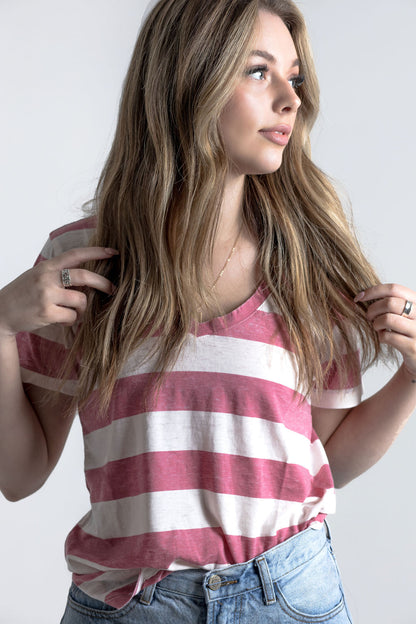 Women's Vintage Stripe Tee image 9