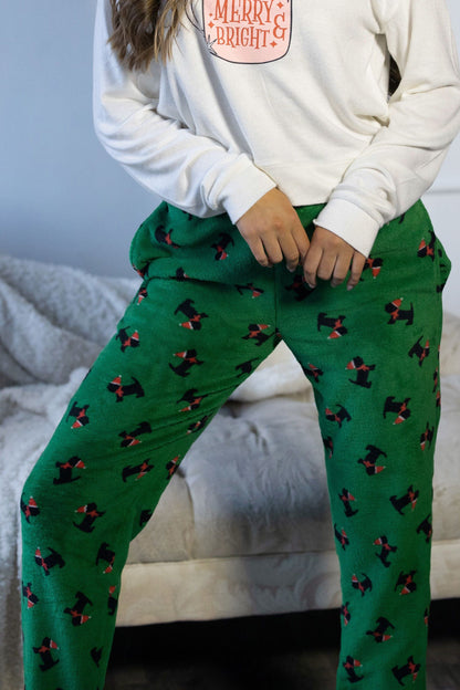 Women's Pajamas Polar Bear Red image 2