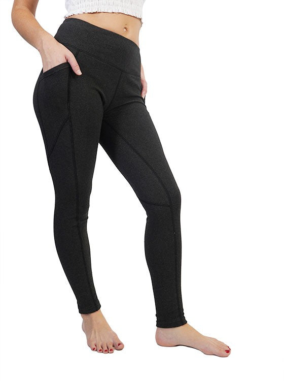 Heather Pocket Legging Indigo image 10