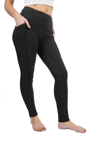 Heather Pocket Legging Indigo image 10