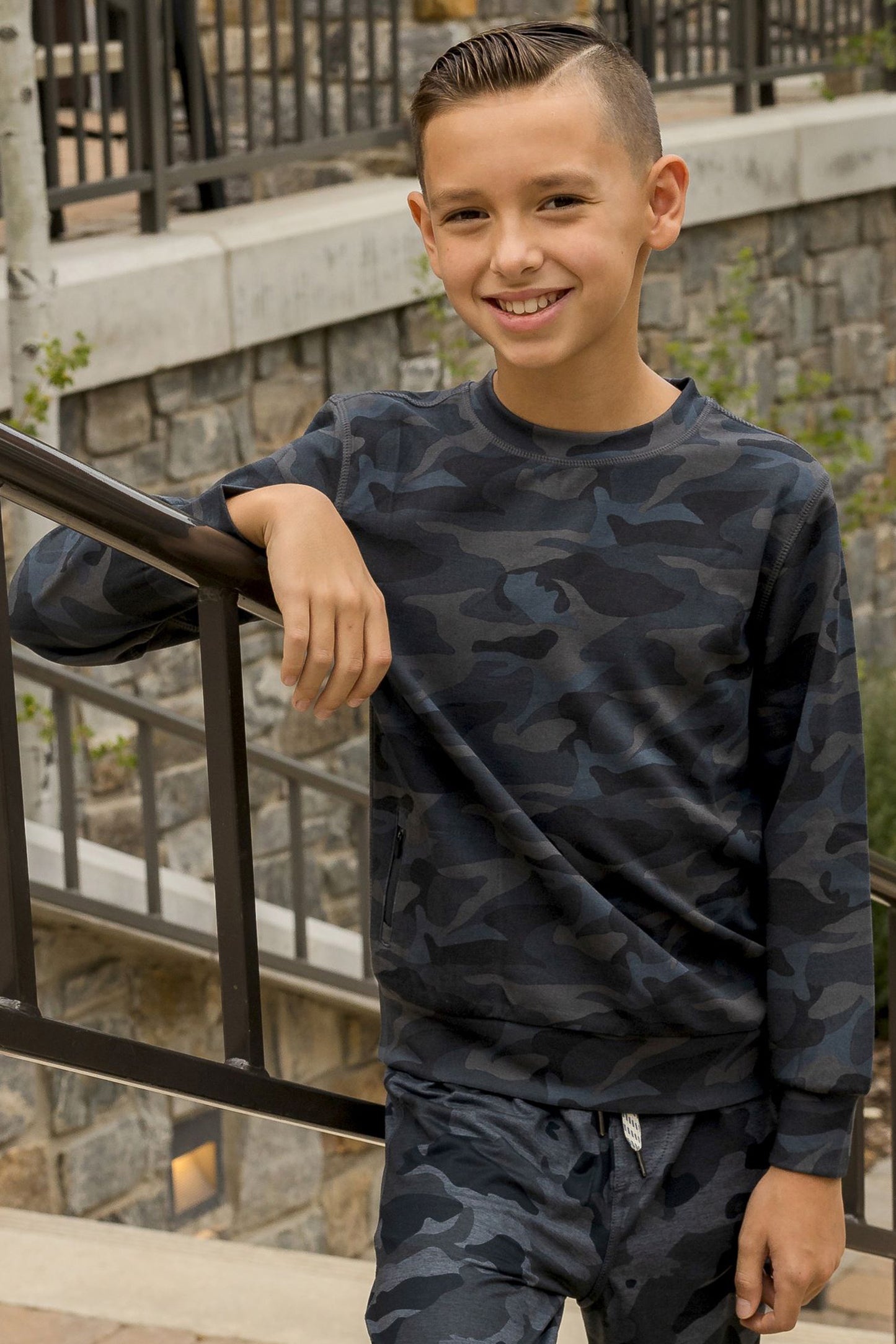 Boys' Scuba Crew Top